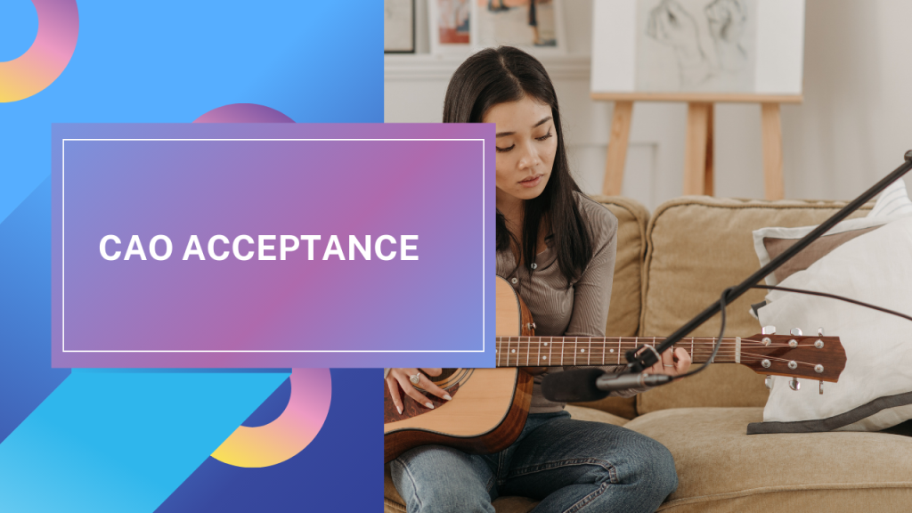 cao acceptance