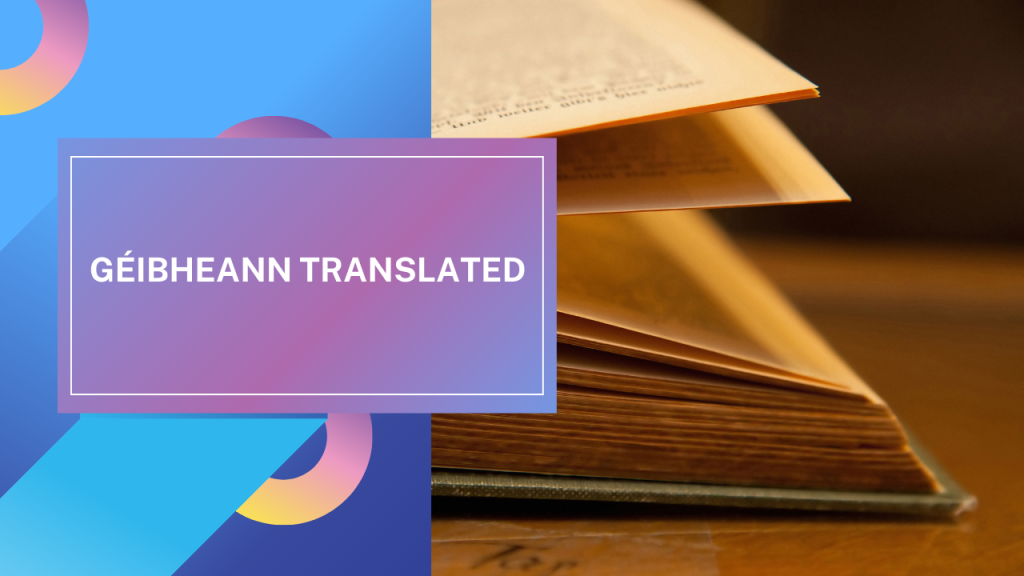 géibheann translated